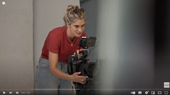 מצלמת סינמה פול פריים Canon EOS C80 6K