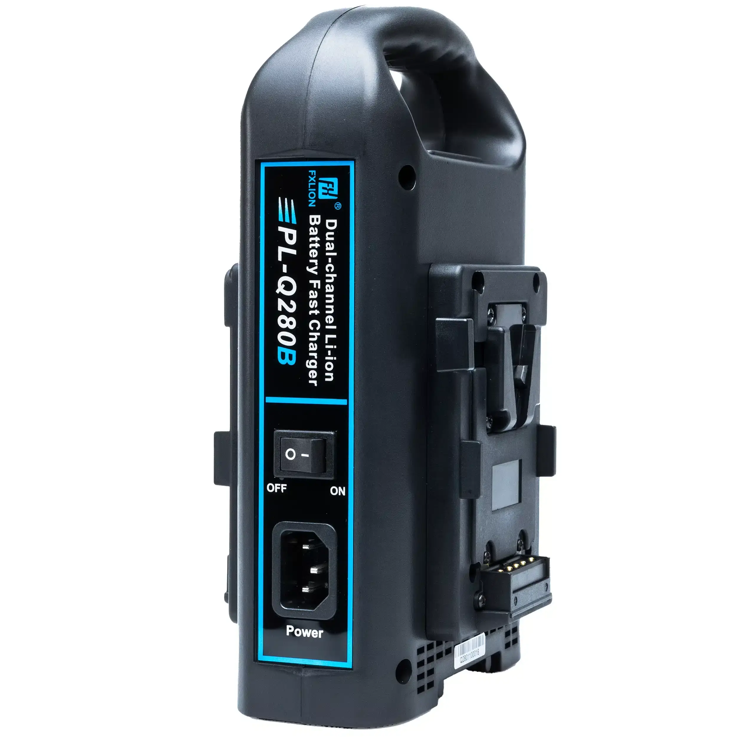 מטען מהיר 2 סוללות FXLION PL-Q280B V-Mount