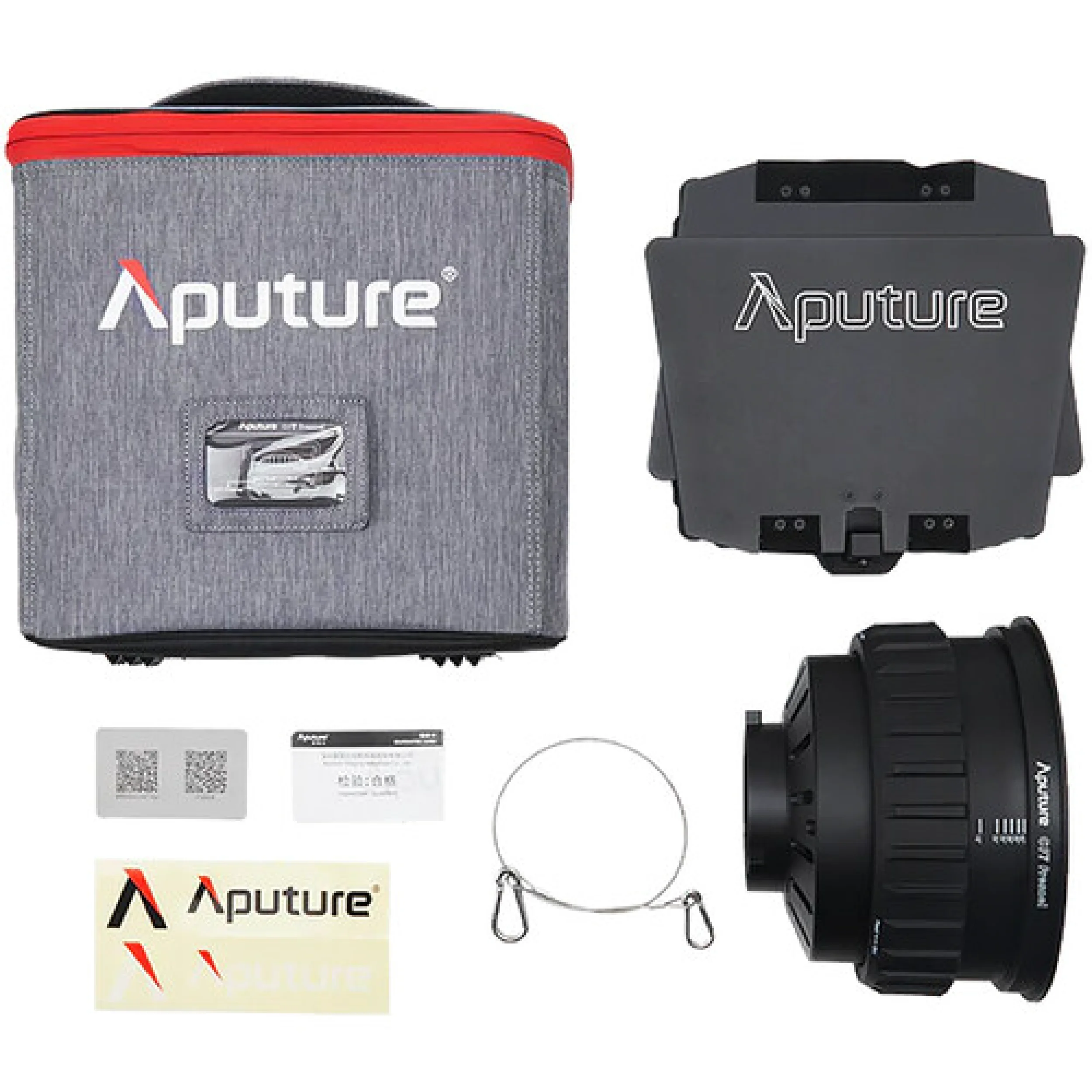 קיט עדשה  ודלתות CF7 לפנס  Aputure STORM 400X