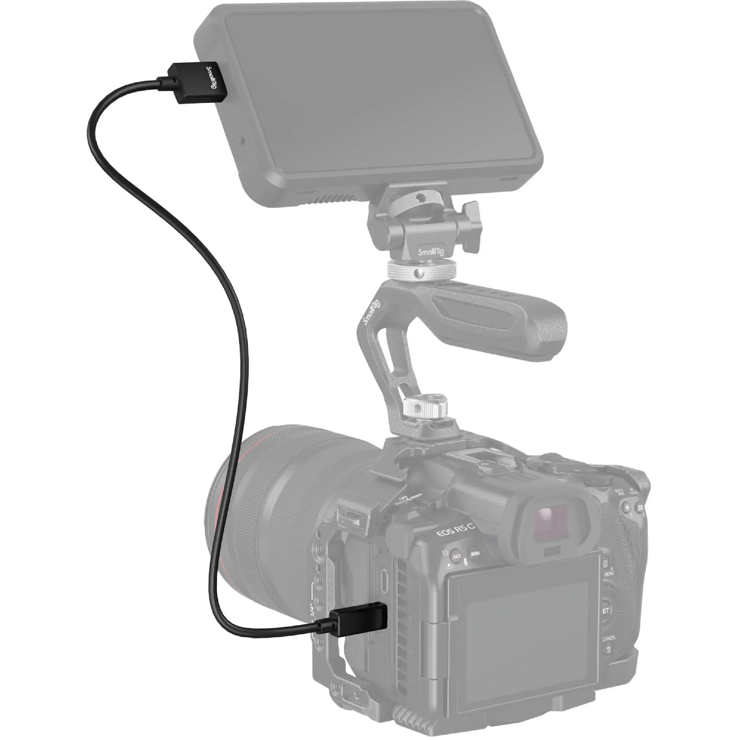 כבל דק HDMI-Micro HDMI באורך 55 ס"מ SmallRig 3043B 4K