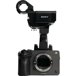 מצלמת Sony FX5 עם יחידת XLR