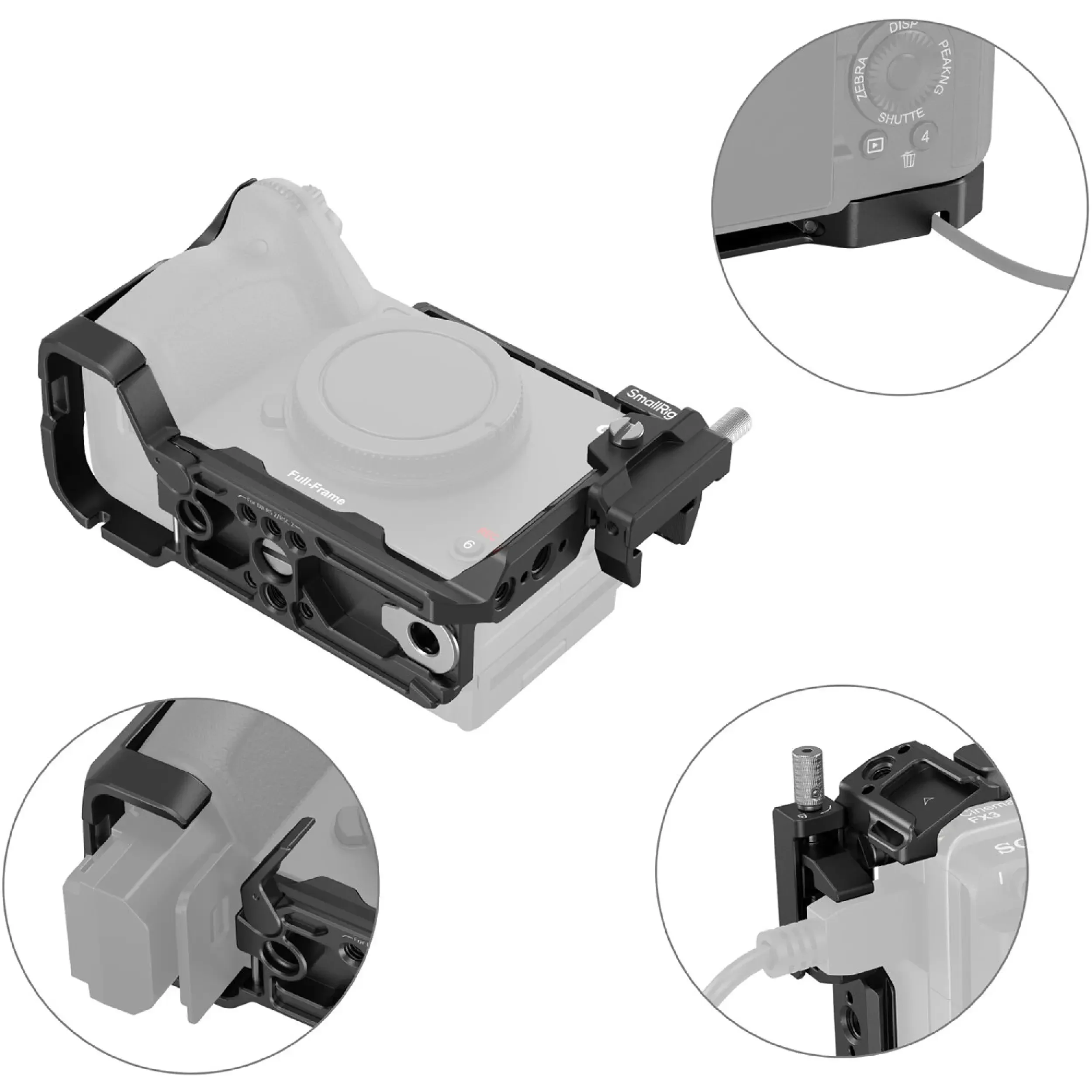 כלוב למצלמה SmallRig 4183B Sony FX30/FX3